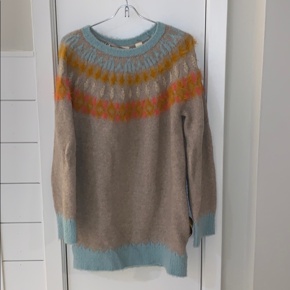 Anthropologie sweater, size medium